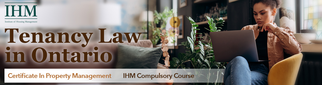 Tenancy Law in Ontario - 5-Day Online Course (Day 1-5)